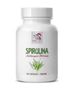 spirulina 및 chlorella 캡슐 - 에너지 비트 spirulina 염소 정제 - SPIRUILINA 500MG - spirulina 정제 - spirulina 및 chlorella 분말 유기 - Spirulina 초본 보충 교재 - 1 병