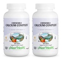 Maxi Health Chewable 칼슘 Complex – 바닐라 맛 비타민 D3 및 마그네슘 체질 지원 Bones를 돕기 위해 – 여자와 남자를 위한 고저 마그네슘과 칼슘 보충교재 (180의 조사, 2)
