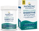 Nordic Naturals Nordic Flora Digestive Enzymes - 45 캡슐 - 소화 기능, 최적화 Nutrient Availability - Non-GMO - 45 서빙