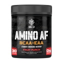 Swole AF | Amino AF BCAA + EAA | 근육 이익 내구시간 및 회복을 위한 필수 아미노산 | 향상된 무드 패스너 대사를 위한 규정식 보충교재 | 과일 펀치