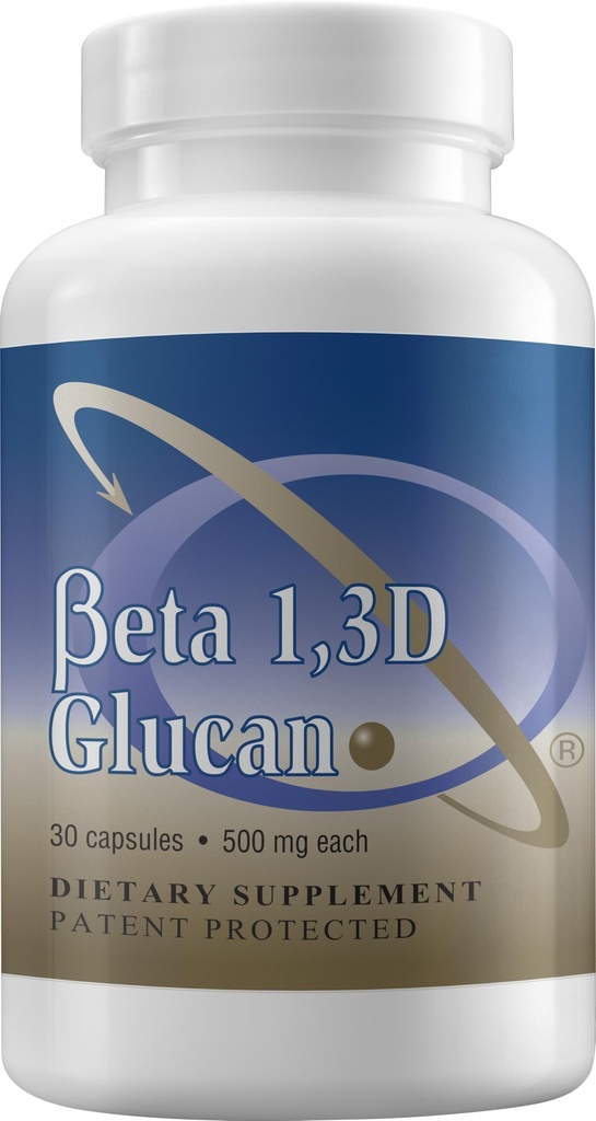 이동 점 Immune 지원 보충교재 높게 순화된 beta Glucan 캡슐 (b-glucan 섬유) 당 500 mg (1의 포장)