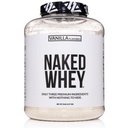 NAKED Vanilla Whey Protein Powder - 모든 천연 잔디 Fed Whey Protein Powder, 바닐라 맛, 유기 코코넛 설탕, 5Lb Bulk, GMO-Free, Soy Free, 글루텐 무료 - 61 서빙
