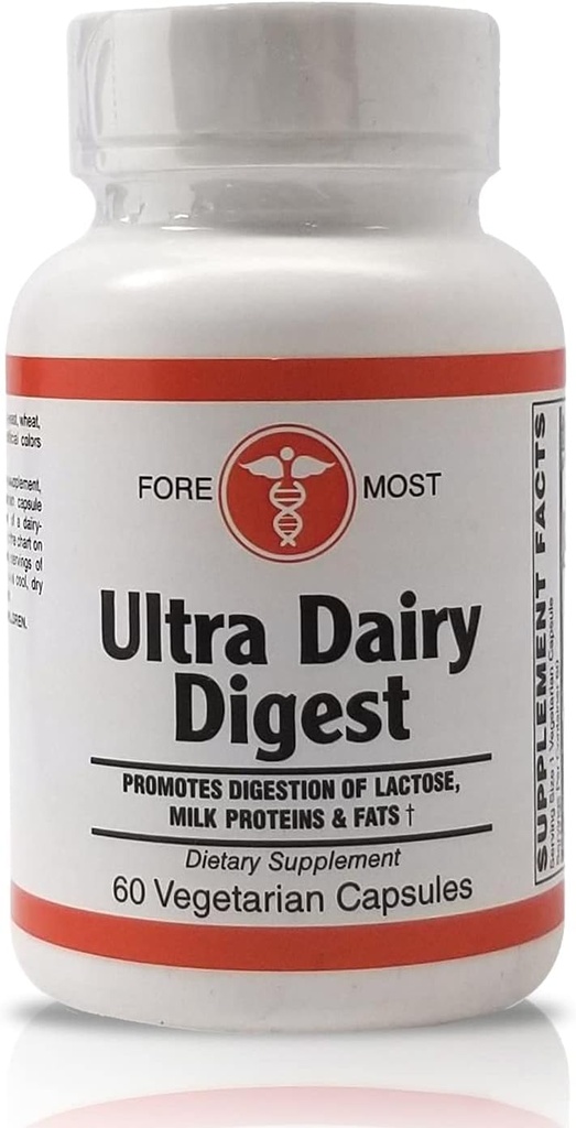 Holistic 건강 Ultra Dairy Digest 60 캡슐