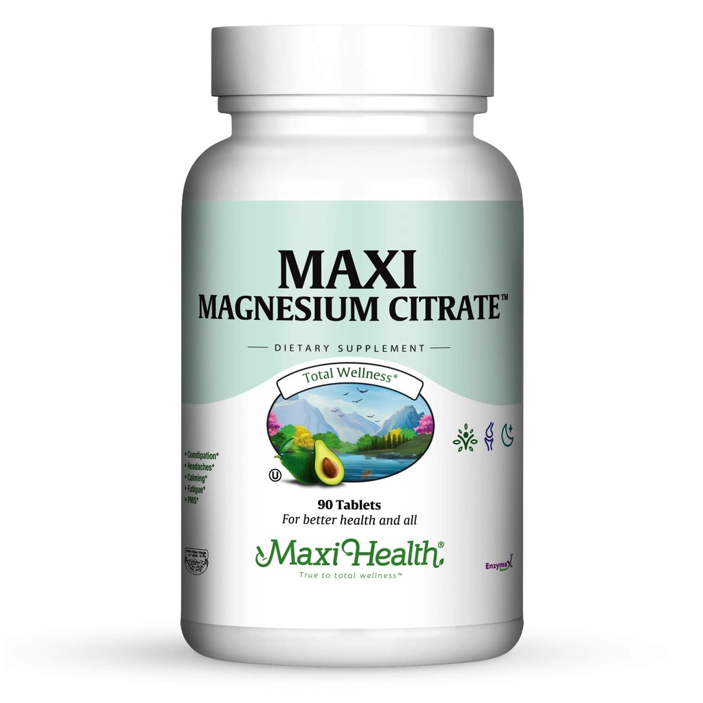 Maxi 건강 Maxi 마그네슘 구연산염 보충교재, 90 조사 (MCT)