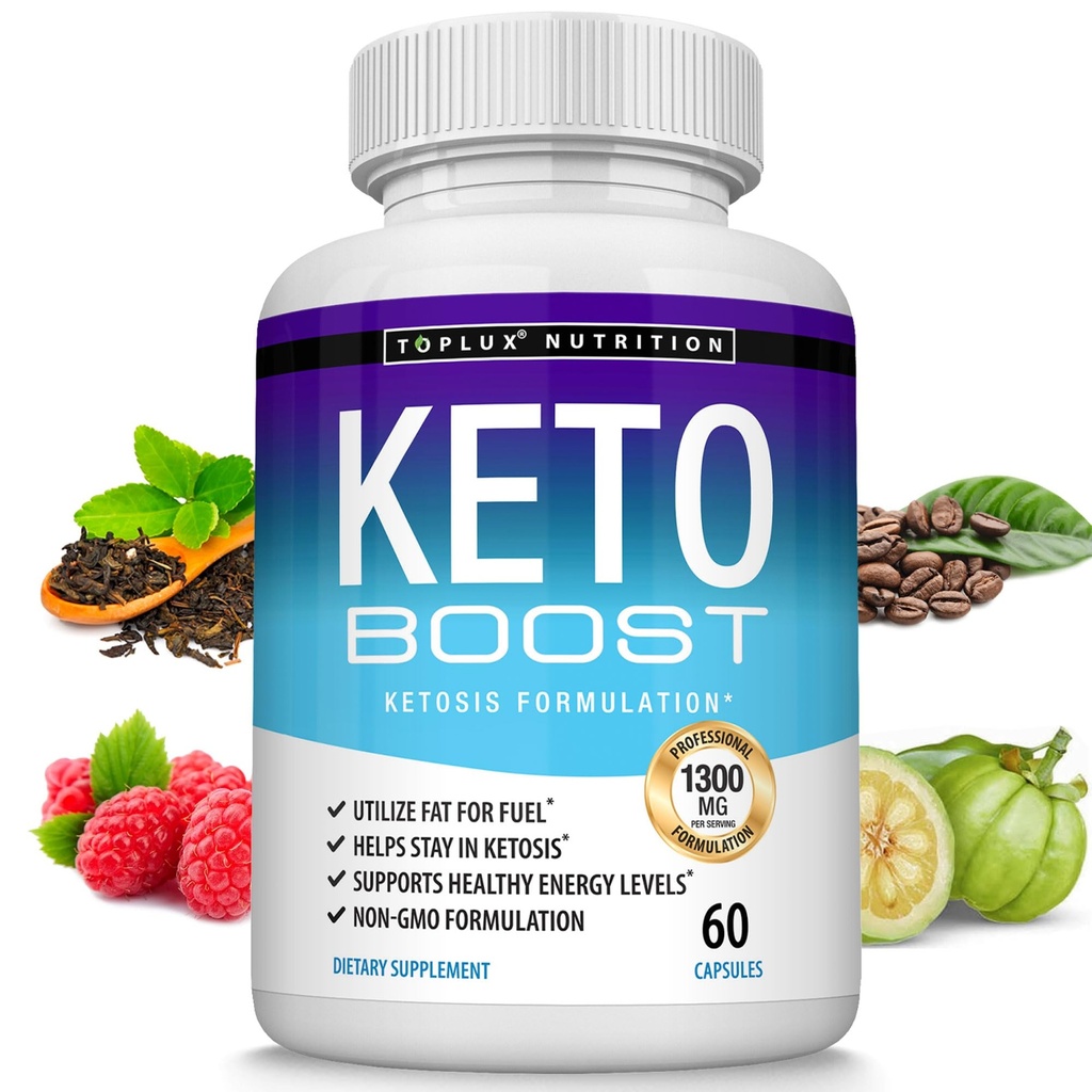 Keto Boost 다이어트 알약 Ketosis 보충교재 - 자연적인 Exogenous Keto 공식 지원 에너지 & 초점, Ketogenic 다이어트를 위한 진보된 Ketone, Keto 다이어트 알약, 남자 여자를 위해