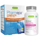 진보된 임신된 Multivitamin & Pharmepa 완전한 EPA DHA rTG Omega 3 1000mg 임신 지원 뭉치, Igennus에 의하여