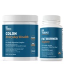 박사 Tobias Colon 매일 건강과 지방 버너 밤, 매일 소화 & 밤 시간 대사 지원, Curb Cravings, Boost 에너지 & Gut 건강, 비 GMO