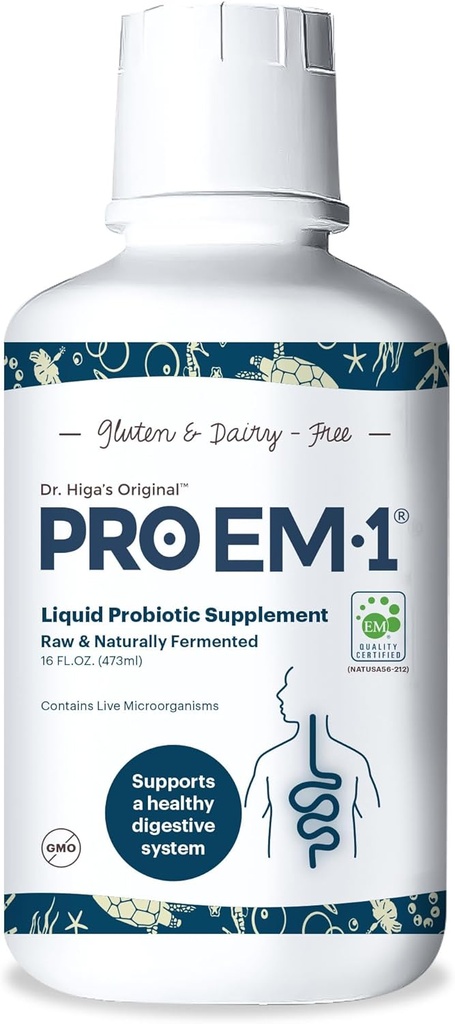 TeraGanix 유기 액체 Probiotic (30 일 공급), Gut 건강 보충교재, 성인 & 아이를 위해 공식화해, Immune 기능, 소화 & 영양 흡수, 6 밀 CFU/ml (16 fl oz)를 개량합니다