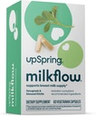 우유 공급 증가, Fenugreek & Blessed Thistle, Non-GMO, Lactation 지원 60 Vegan 캡슐을 가진 Breastfeeding 보충교재를 위한 UpSpring Milkflow Lactation 보충교재