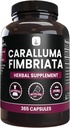 PURE ORIGINAL INGREDIENTS Caralluma Fimbriata (365 캡슐) 마그네슘 또는 쌀 필러 없음, 항상 순수, 실험실 검증