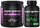 NutraChamps 슈퍼 그린 산화 분말 & 슈퍼 그린 캡슐