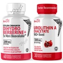 자연의 Fusions Nutri Dihydroberberine (60의 캡슐) & Urolithin Diacetate 500mg 에너지 부스터 보충교재