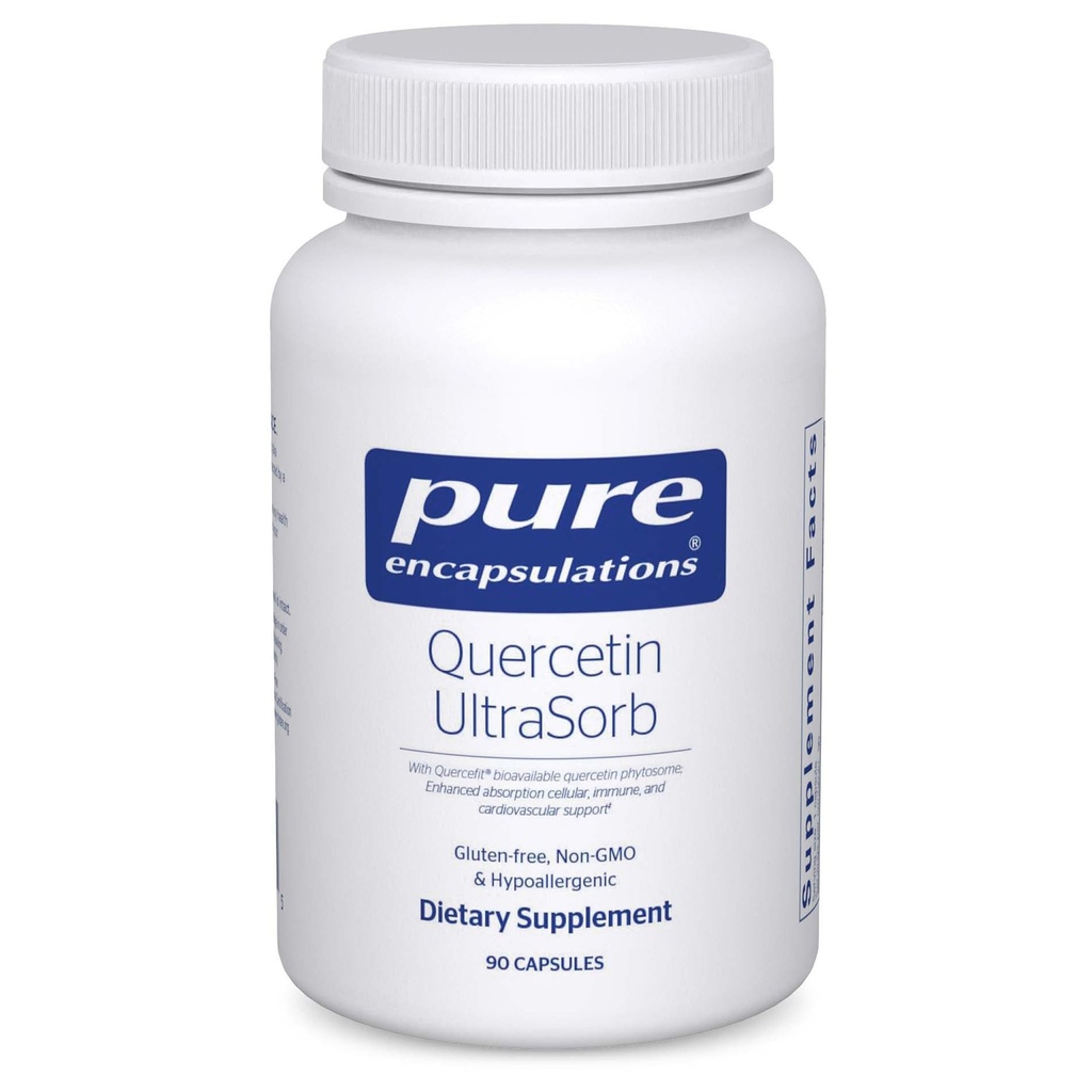 Pure Encapsulations Quercetin UltraSorb | 향상된 흡수 셀룰러, 면역, 심장 혈관 지원 | 90 캡슐