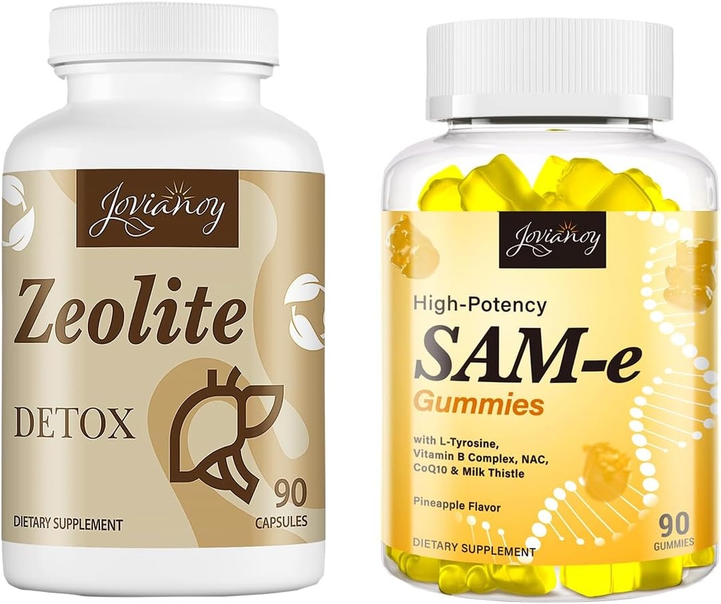 SAM-e Gummies와 Zeolite Detox 캡슐