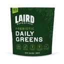 Laird Superfood Prebiotic Daily Greens Powder – 필수 비타민 및 미네랄 - Prebiotic Fiber, Adaptogen 및 과일 및 야채 - Gut Health 지원 - Non-GMO, Vegan - 14.8 oz Bag, 1 팩