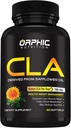 ORPHIC NUTRITION CLA Safflower Oil Supplement - Safflower Oil - 780mg Non-Stimulant Conjugated Linoleic Acid for Men & Women* to Support 체중 감량 불편 및 대사 * - 60 Softgels