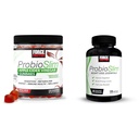 Force Factor ProbioSlim Apple Cider Vinegar Gummies와 LactoSpore Probiotics, 120 카운트 및 ProbioSlim 체중 감량 Essentials 매일 소화 건강 Probiotic, 120 캡슐