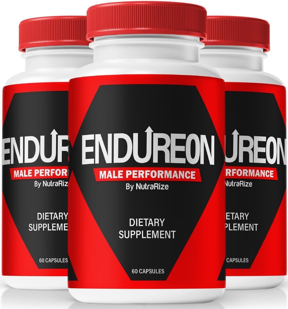 (3개의 팩) Endureon 남성 성과 알약 - 자연 혼합을 가진 본래 남자의 공식은 성과, 체력 및 에너지를 지원합니다 | 남자 (180의 캡슐)를 위한 사용하기 쉬운 용해 Endureon 직업