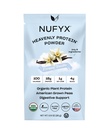 NUFYX® • Heavenly Protein® Powder • 세계 최고의 100 % 유기농 미국 Grown Peas • Vegan • 글루텐 무료 • 낮은 Carb (Creamy Vanilla, Packet)