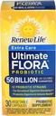 갱신 생활 여분 배려 소화 Probiotic 캡슐, 보장되는 50억 CFU, 매일 보충교재 지원 면역, 소화, 호흡 건강 (1), L. Rhamnosus GG, 낙농장, 간장 및 글루텐 자유로운, 30 조사