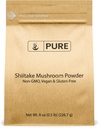 PURE ORIGINAL INGREDIENTS Shiitake 버섯 (8oz) 검은 숲 버섯, 초본 추출물, 전통 보충.
