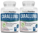 초본 영양 Caralluma Fimbriata 180 캡슐 2 병 팩 최대 힘 10:1 추출물 비율 1200mg All-Natural Diet, 에너지, 내구시간 및 무게 관리 보충교재