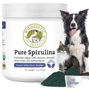 개를위한 특이성 애완 동물 유기 Spirulina - 3 Oz - 건강한 면역 체계 및 계절 알레르기를 지원합니다 - 수제 식품을위한 식물 기반 산화 방지제 지원 - 유기 개 식품 토퍼 - 미국에서 신선하게 만든
