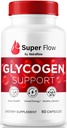 NutraRize Super Flow Glycogen, SuperFlow Glycogen 지원 캡슐, 슈퍼 플로우 글리오 Optimizer, 공식 SuperFlow Glyco Optimiser 모자, 슈퍼 플로우 Detox Cleanse, 슈퍼 플로우 글리콜 (60 캡슐)