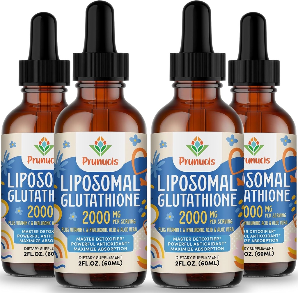 2000MG Liposomal 글루타티온 액체, 98% 흡수, 활동적인 모양 L 글루타티온 보충교재, Vegan 친절한, Immune 체계, 노후화 방위, Detox, 8 FL.OZ를 위한 강력한 산화 방지제 Complex