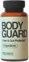 Bodyguard Liver Detox & Gut Health, Setria® Liposmal Glutathione 250mg, Master Antioxidant, Post-Celebration Formula, Red Flush Support, Vegan, Gluten Free, Made in USA, 4 재료, 60 캡슐