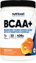 Nutricost BCAA + Hydration 분말 (복각 반지) 30 서빙 - Hydration Complex를 가진 분지된 사슬 아미노산 - 글루텐 자유로운, 비 GMO