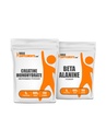 BulkSupplements 크레아틴 500g + 베타 알라닌 500g 번들