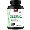 ForCE FACTOR ProbioSlim Extra Strength Probiotics for Women and Men with 30억 CFUs of Probiotics for Digestive Health, Bloating Relief, and Gut Health, Prebiotic Fiber, 120 캡슐