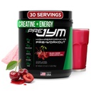 JYM 보충교재 과학 전 JYM 검정 체리 전 운동 분말 남자 & 여자, BCAAs, Nootropics, Creatine HCI, Citrulline, beta 알라닌, Betaine, Taurine, Huperzine, 30의 서빙
