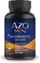 AZO 남자 방광 통제, 매일 방광 지원은 남자를 위해 특히 디자인된 건강한 방광 통제를 유지하고 Occasional Urgency*, 지원 전립선 건강*, 30 CT를 감소시킵니다