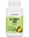 NaturalSlim Evening Primrose Oil for Women 1500mg from Cold Pressed Oil - 여성 건강, 대사, 심장 및 피부 건강을위한 Metaboil 500 GLA 보충 Gamma Linolenic Acid - 270 Softgels