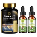 TMG (Trimethylglycine) 보충교재 액체 하락 & 바다 Moss를 가진 Shilajit 캡슐