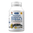 ANDREW LESSMAN 최대 필수 Omega-3 오렌지 - 30 Softgels - 매우 순수한, 높은 Potency Omega-3 오일. 높은 DHA, Stomach Upset 없음, 오염 물질 없음, 수성 없음. 작은 쉽게 삼키기 Softgels