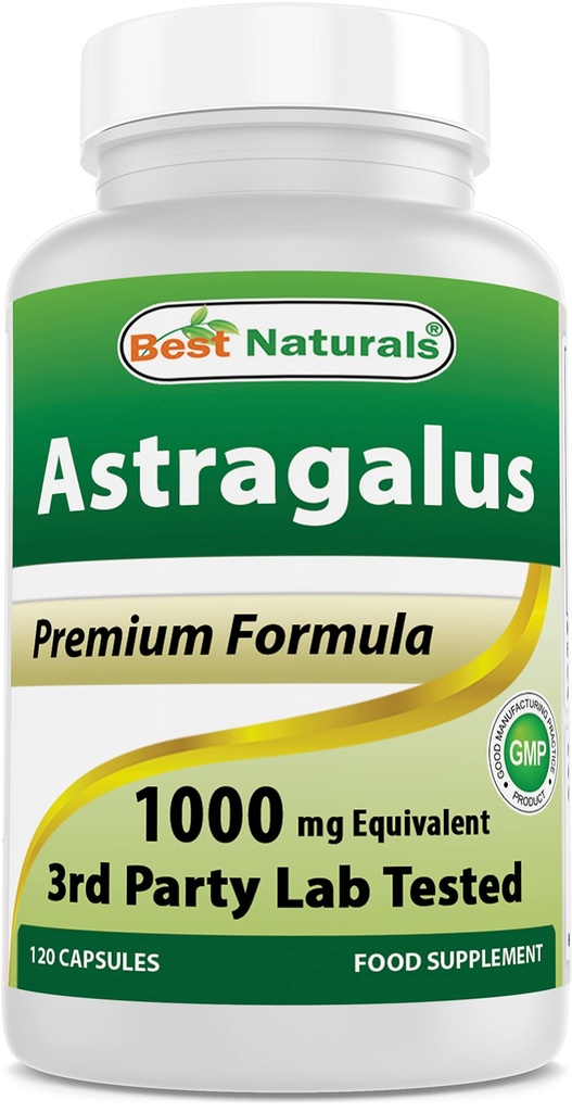 제일 자연적인 Astragalus 캡슐, 1000 mg, 120 조사