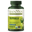Banyan Botanicals Triphala 정제 - Amla, Haritaki & Bibhitaki와 유기 Triphala - 소화, 제거 및 건강한 Gut Microbiome * - 180 정제 - Non-GMO 지속 가능한 Sourced Vegan