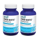 Klaire Labs SFI 건강 Ther-Biotic Complete - 여성 및 남성을위한 Hypoallergenic Probiotics - 산성 안정 Probiotic 보충 - 면역 및 소화 건강을위한 12 종 - 25 억 CFU (2 팩)