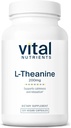 Vital Nutrients L-Theanine 200mg | Vegan Supplement | L Theanine Supplement는 정상적인 스트레스 수준 및인지 기능 * | 글루텐, 낙농장 및 간결 무료 | 120 캡슐을 지원합니다