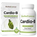 Herbsforever Cardio-B Ayurvedic 초본 보충교재 90 Vege 캡슐 800 Mg 각각