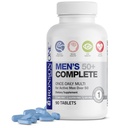 Bronson 하나 매일 남자 50+ 완전한 Multivitamin 다국적, 90의 정제