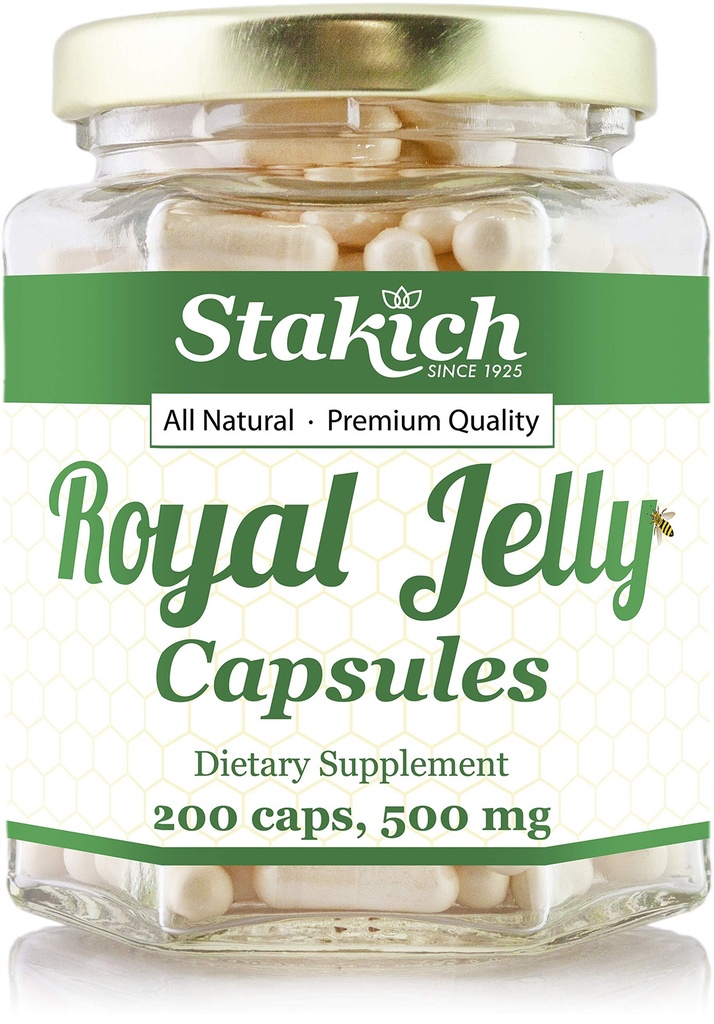 Stakich 500 mg 캡슐 (로얄 젤리 캡슐 500 mg (200 조사))