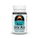Source Naturals Alpha Lipoic Acid는 건강한 설탕 대사, 간기능 및 에너지 발생* - 100 mg - 120 정제를 지원합니다