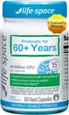 60 + 년 동안 생활 공간 프로 바이오 틱, 감염 및 건강, 위장 활력, Bifidobacterium lactis, 30 억 CFU, 멀티 스트레인 - 60 캡슐 지원