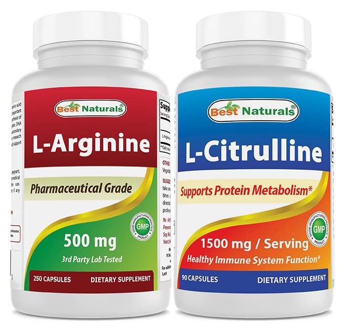 제일 자연적인 L 아르기닌 500mg & L 크리스탈 1500mg