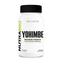 NutraBio Yohimbe Bark 추출물은 남자와 여자, 4mg, 90 식물성 캡슐을 보충합니다