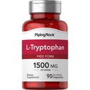 배관 락 L-Tryptophan 1500 mg | 90 캡슐 | 무료 양식 | 비 GMO, 글루텐 무료 보충